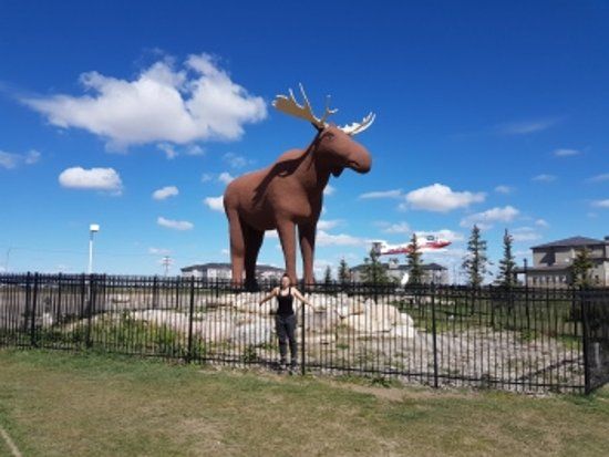 Mac the Moose Monument
